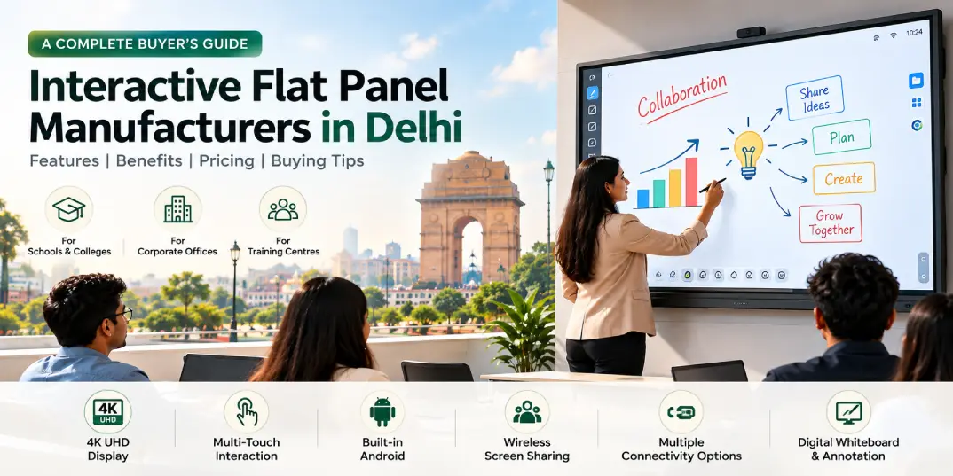 Interactive Flat Panel Manufacturers in Delhi